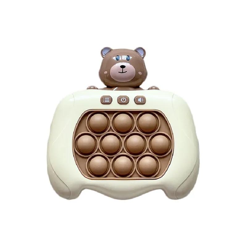 اسباب بازی پاپت گیم خرسی قهوه ای مدل کنسول بازی کد P/205A/GH