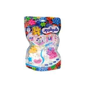 ساختنی شیش پر پاکتی - بسته صورتی