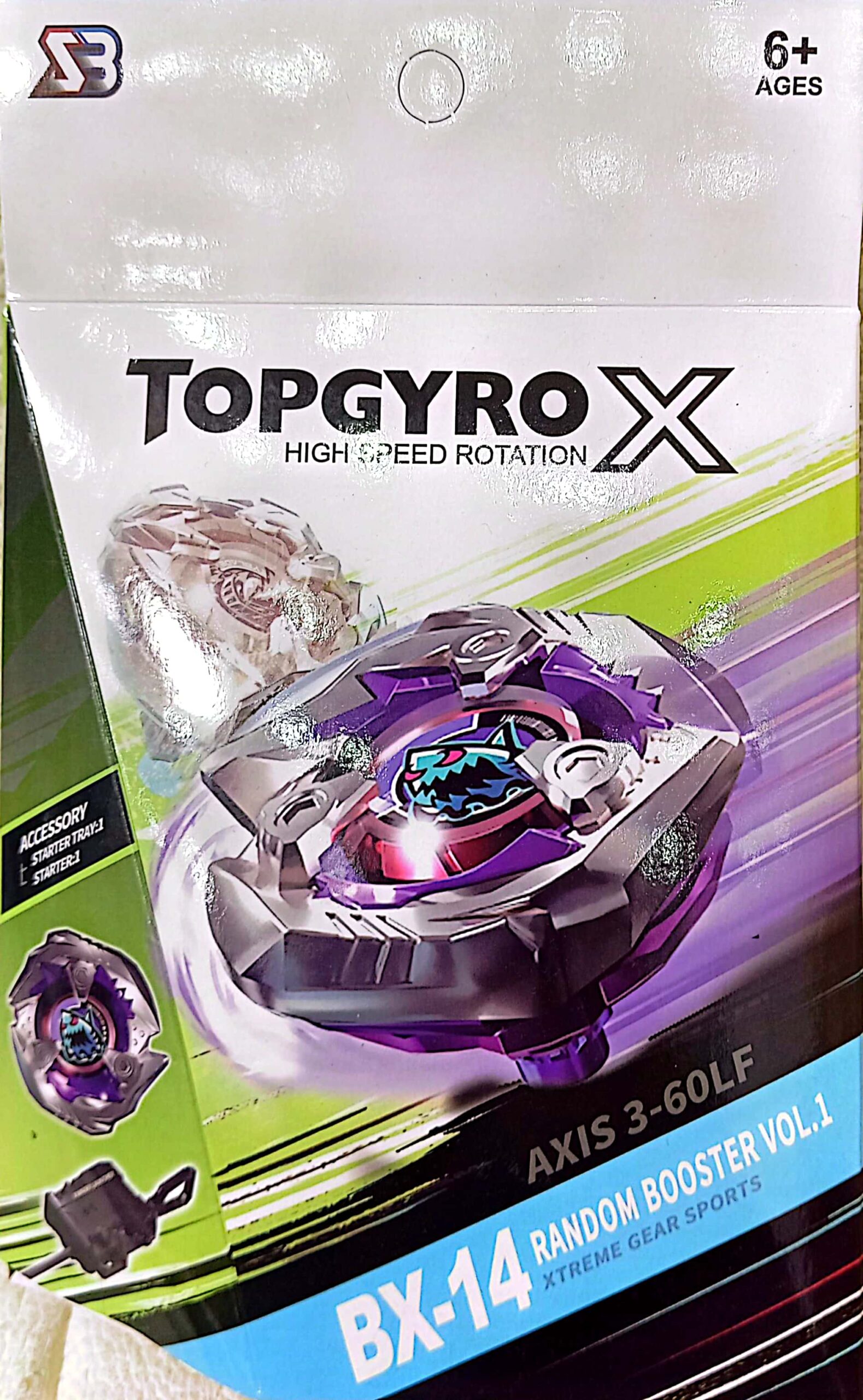 فرفره انفجاری فصل 8 BX14 برند TOPGYRO