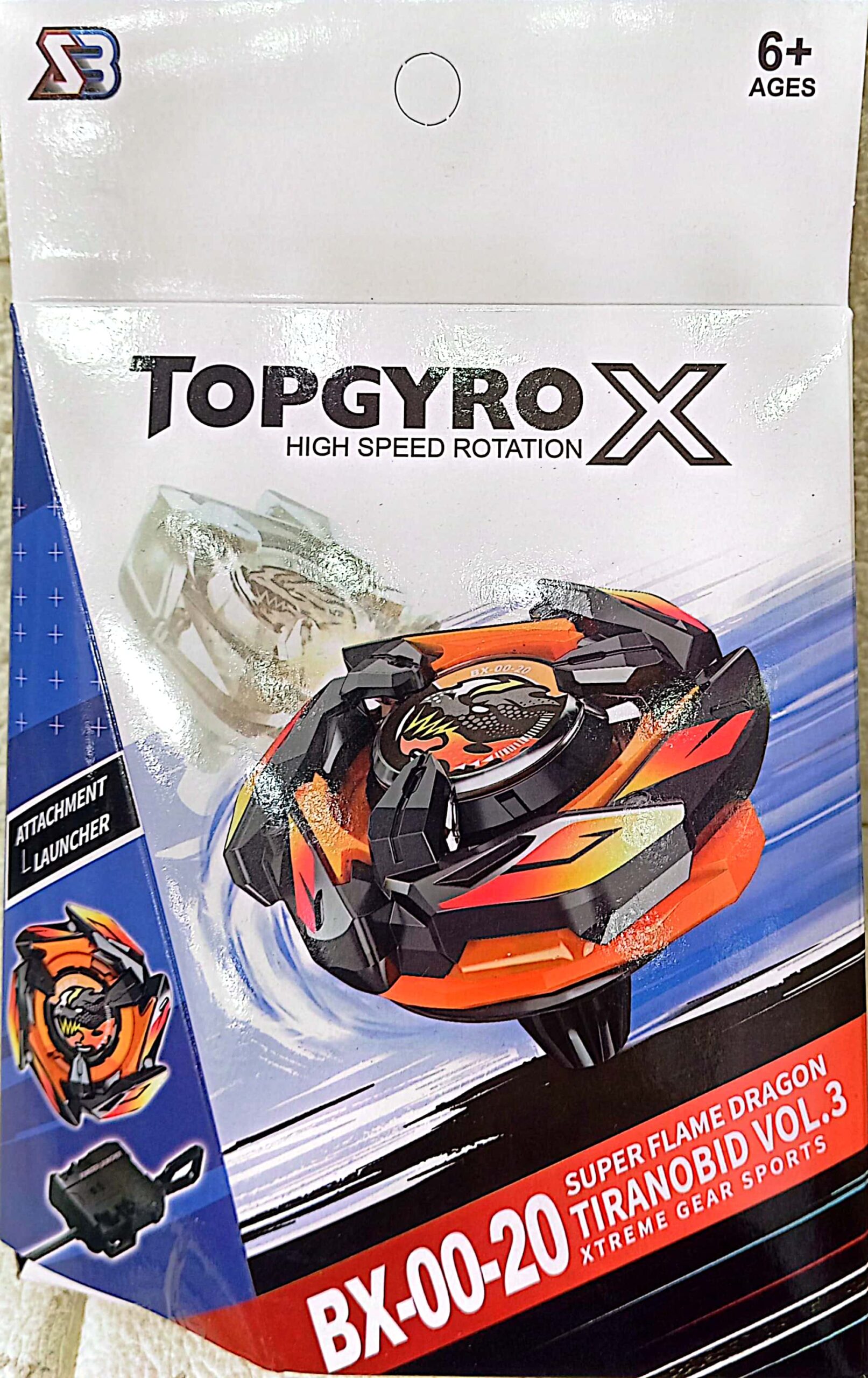 فرفره انفجاری فصل 8 برند TOPGYRO کد BX0020