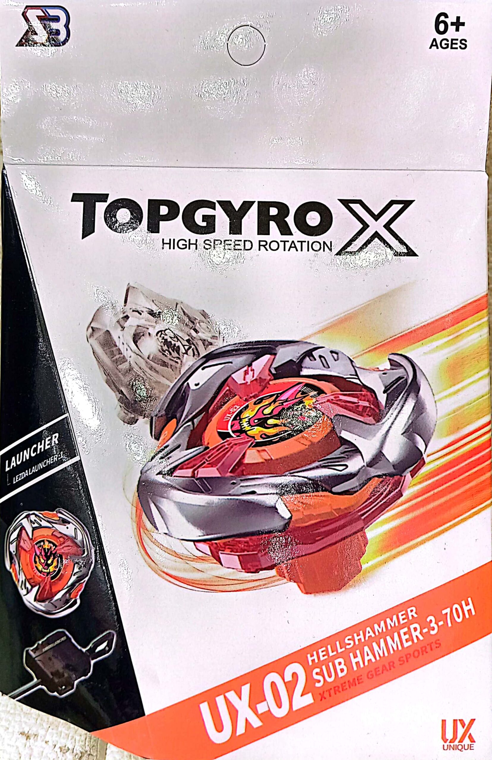 فرفره انفجاری فصل 8 برند TOPGYRO کد UX02