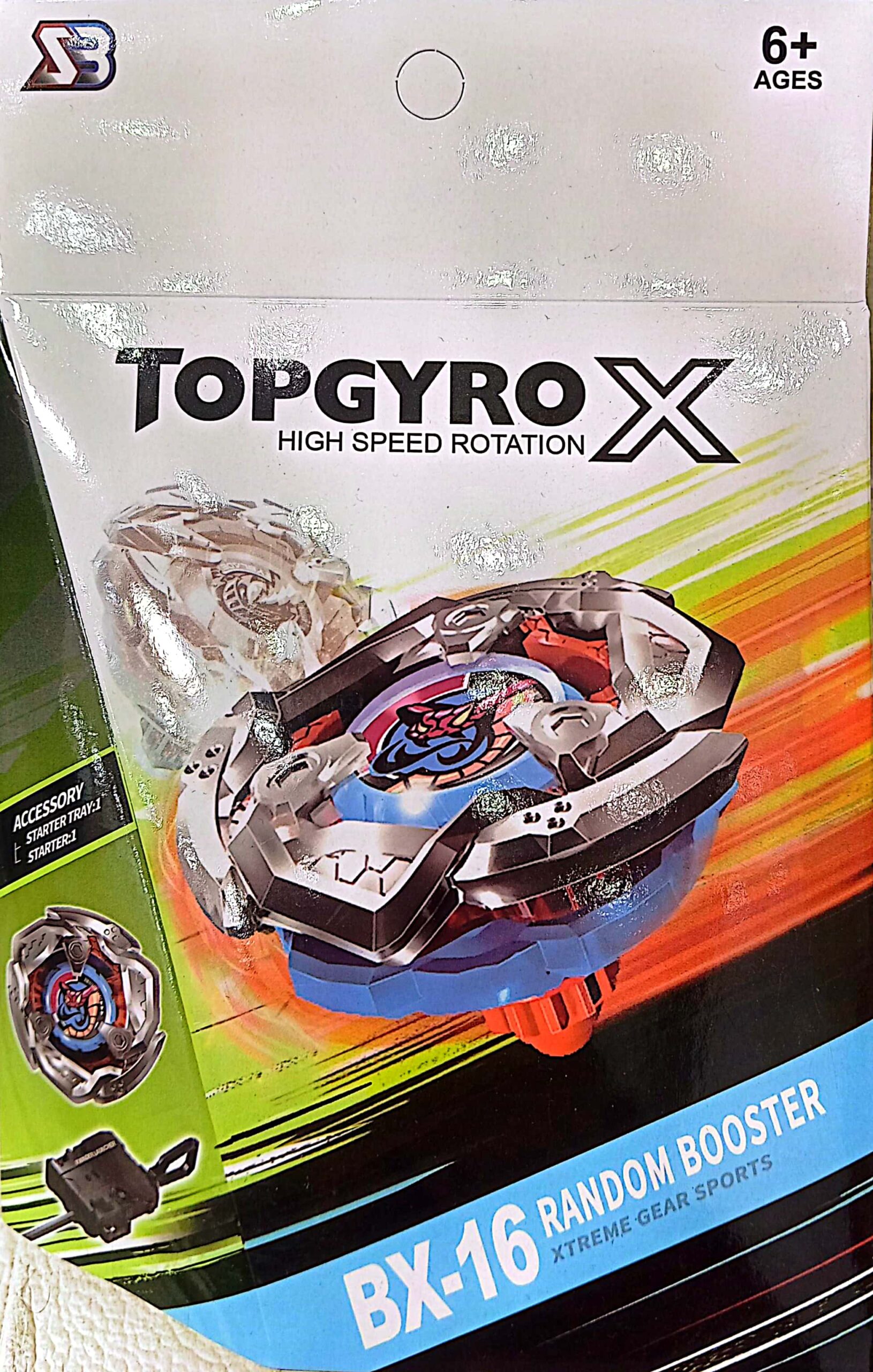 فرفره انفجاری فصل 8 برند TOPGYRO کد BX16