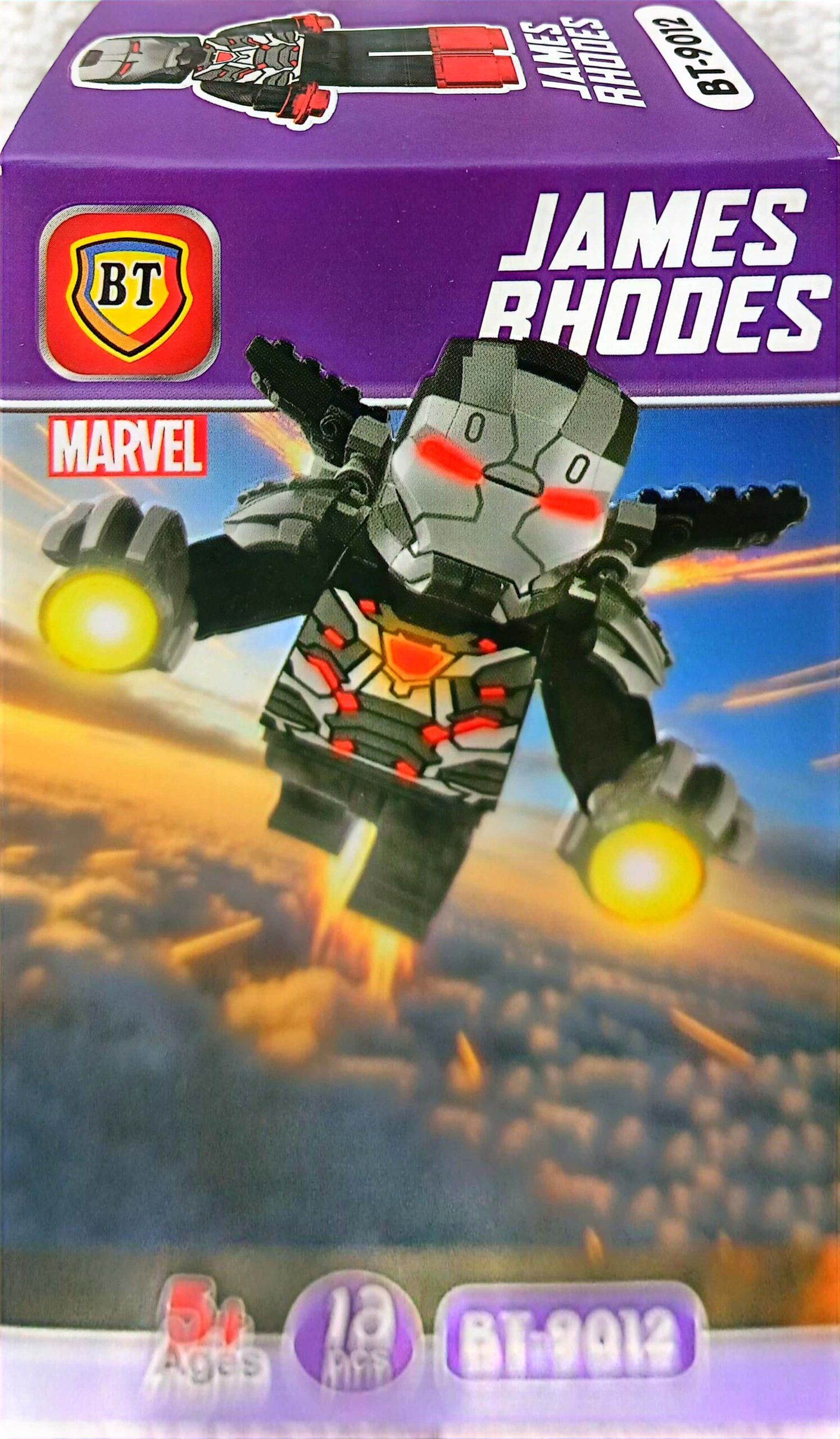 لگو شخصیت جیمز رودز james rhodes برندBT کد 9012