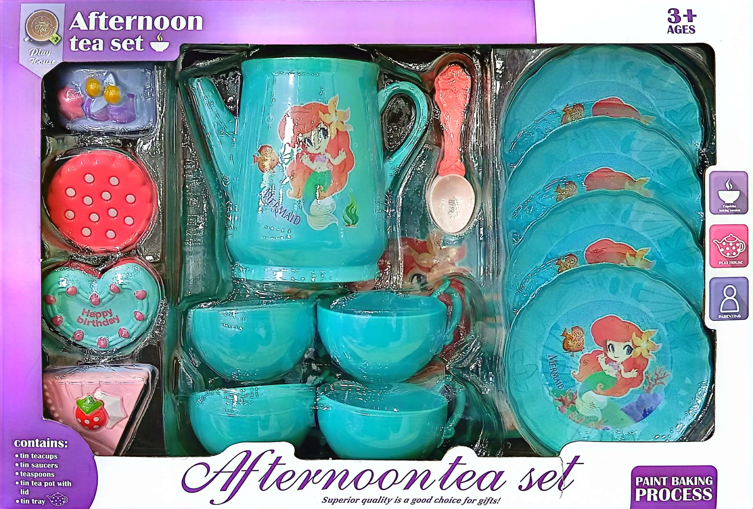 ست چای خوری طرح پری دریایی - کد 550