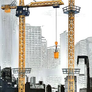 اسباب بازی تاور کرین کنترلی - کد 8640-2