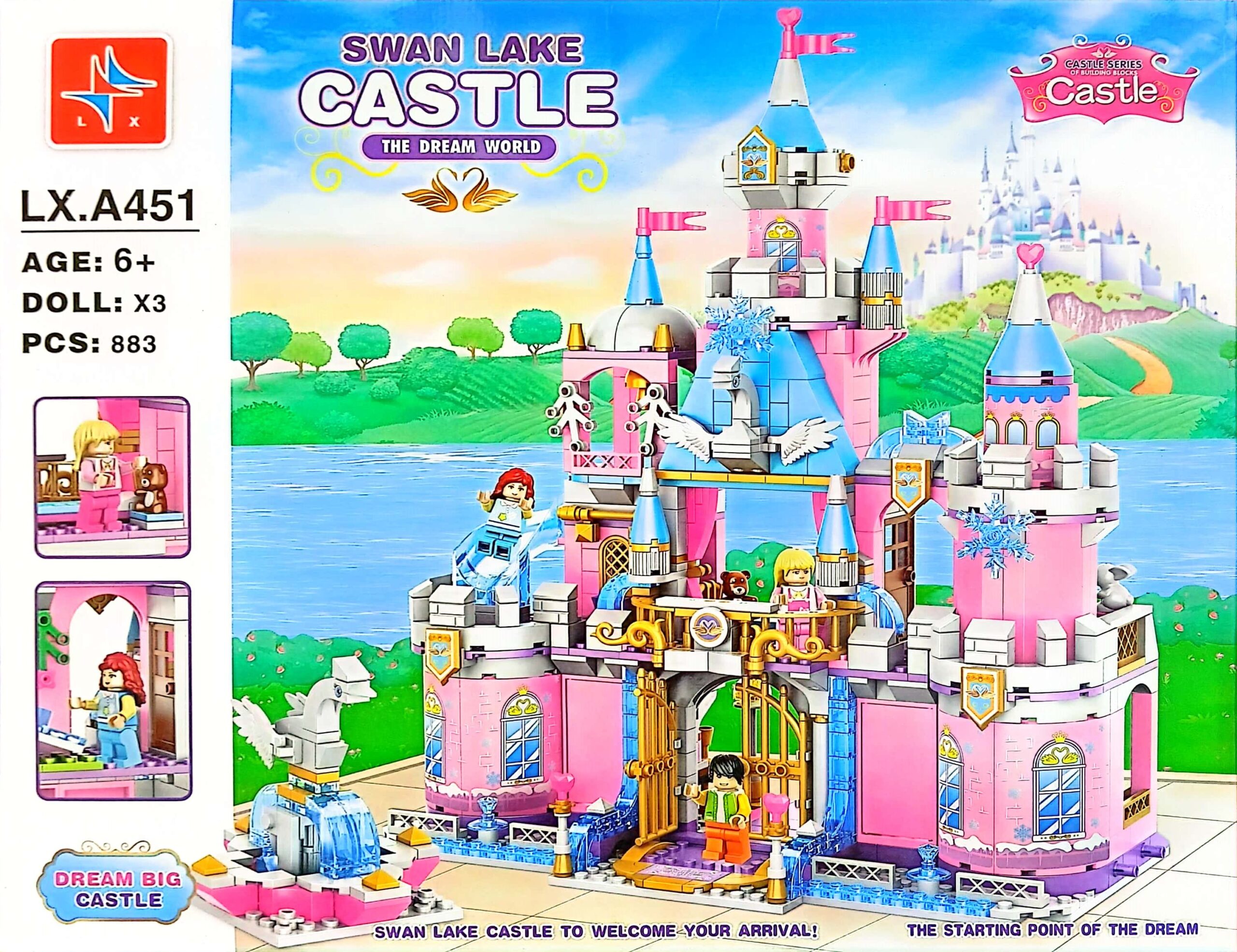لگو قلعه جادویی MAGIC CASTLE - کد 451