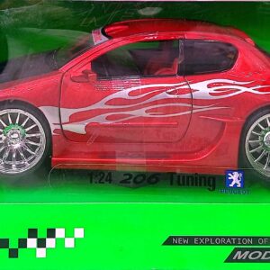 ماشین فلزی 206TUNING برند WELLY
