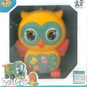 جغد موزیکال زرد کد 855-101