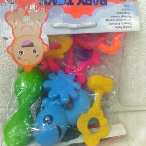جغجغه 8عددی برند BABYTOYS کد 0818