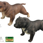 فیگور سگ بولی داگ رنگ قهوه ای کد 542-9899