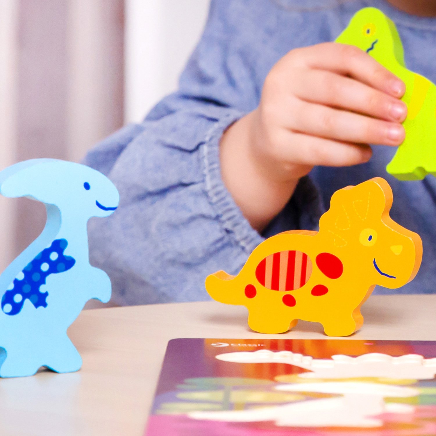 پازل سه بعدی دایناسور چوبی Classic World Dinosaur 3D Puzzle 3552
