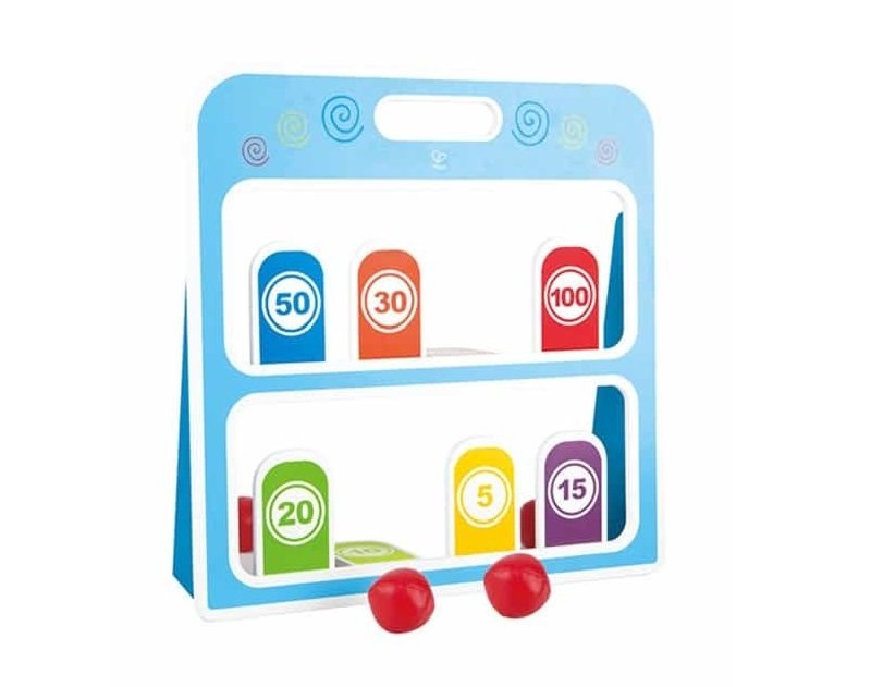 اسباب بازی پرتاب توپ و امتیاز Hape مدل 8129 Hape Backyard Carnival Toss