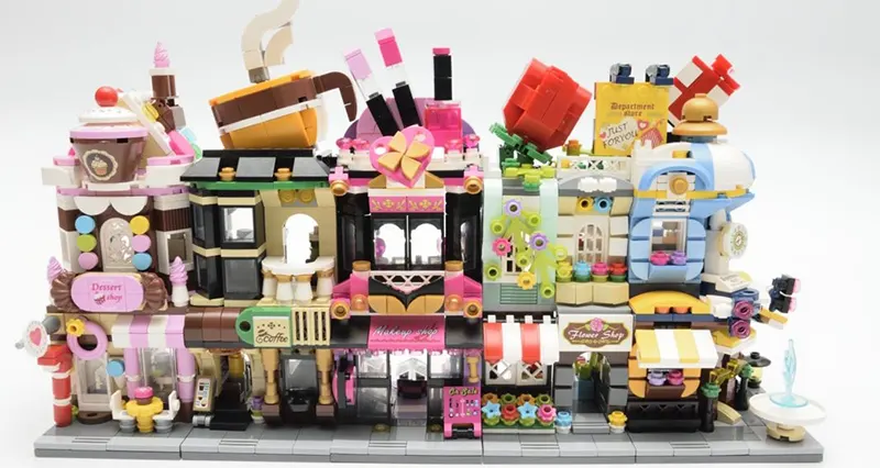 keeppley-c0101-c0105-city-corner-serie-review-00-logo3333333333333333333 اسباب بازی لگو city corner