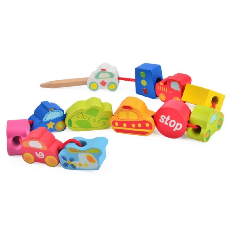 ماشینهای چوبی classic world  Traffic Beads  مدل 3635