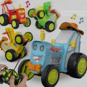 ماشین تراکتور دیوانه شارژی چراغدار CRAZY CAR – کد 2101A