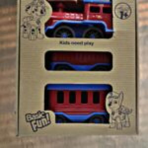 قطار جعبه ای Happy Train قرمز – کد 130-1