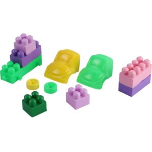 لگوی چمدانی  BEST TOYS کیفیت عالی – 69 قطعه زرد رنگ