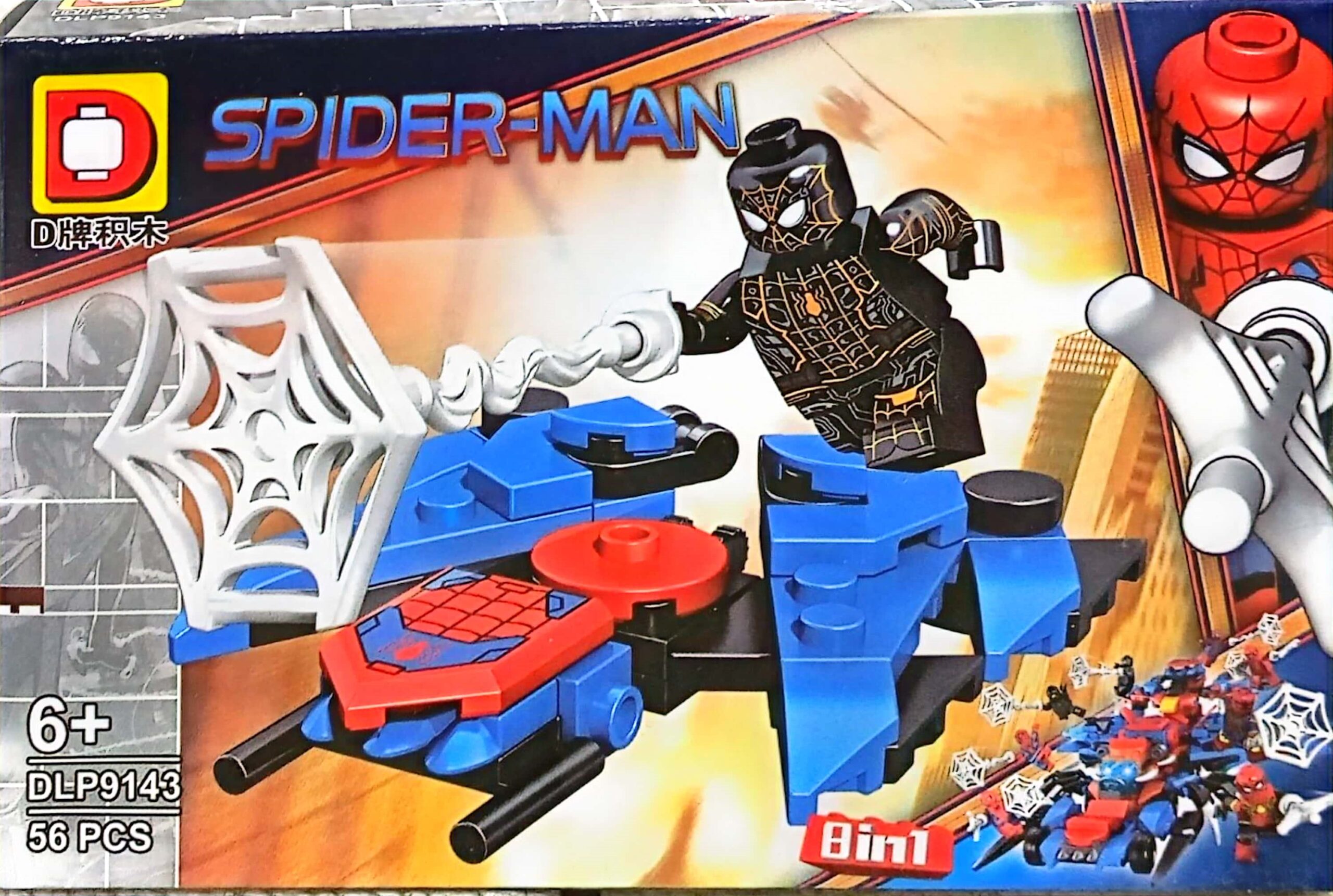 لگو اسپایدرمن SPIDER MAN – کد DLP9143 - (56قطعه)