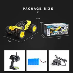 ماشین کنترلی آفرود RAPTOR زرد– کد: 93010