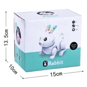اسباب بازی خرگوش موزیکال و چراغدار کد 99777-1 رنگ سفید