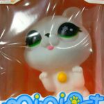 گربه جعبه ای MINI PET - رنگ سفید چشم سبز کد 126