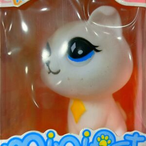 گربه جعبه ای MINI PET - رنگ سفید چشم آبی کد 126