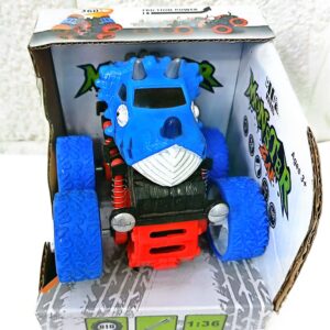 ماشین فلزی آفرود آبی Monster
