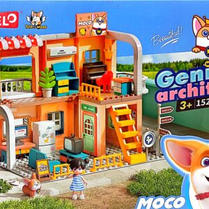 لگو خانه عروسکی 152قطعه فلو - کد FEELO GENIUS ARCHITECT- 1806