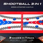 شوتبال 3 بازی (شوتبال،منچ،شطرنج) - SHOOTBALL 3 IN 1