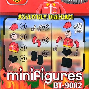 لگو شخصیت FireFighter برندBT – کد 9002