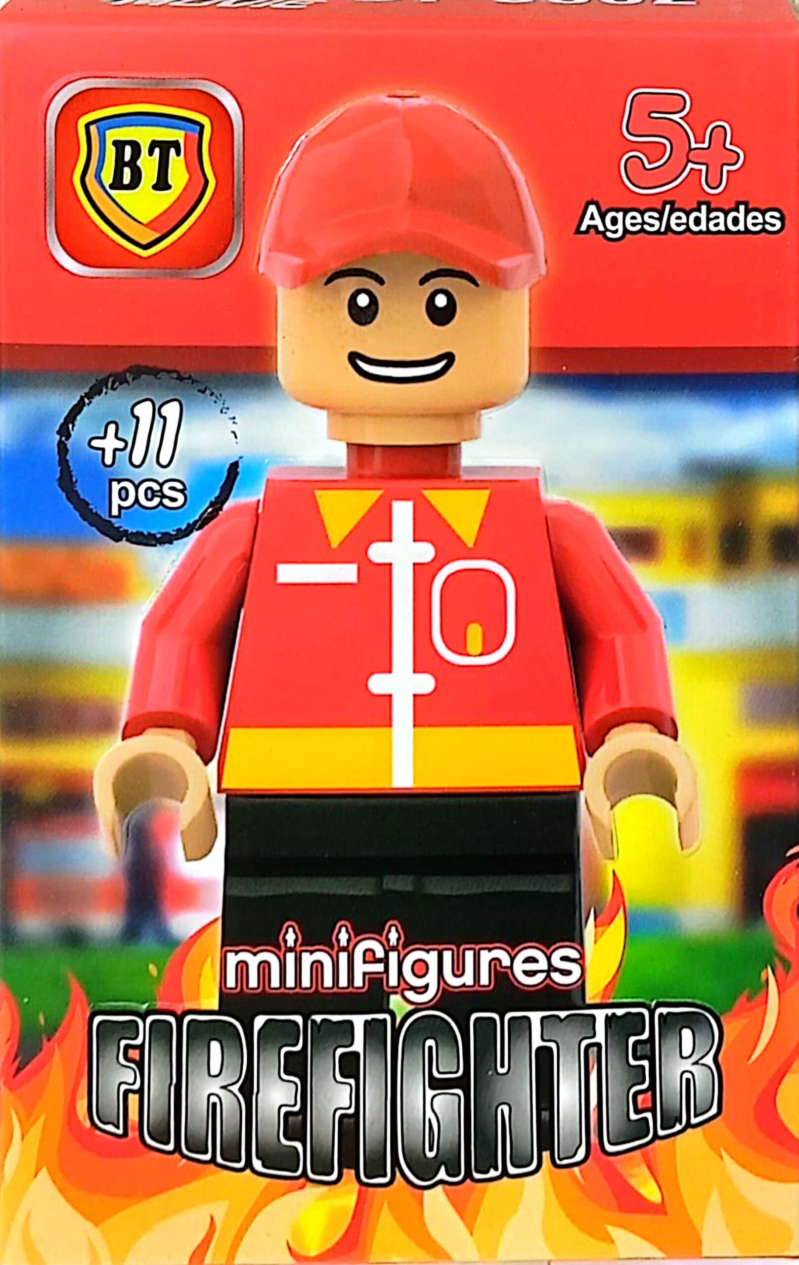 لگو شخصیت FireFighter برندBT - کد 9002
