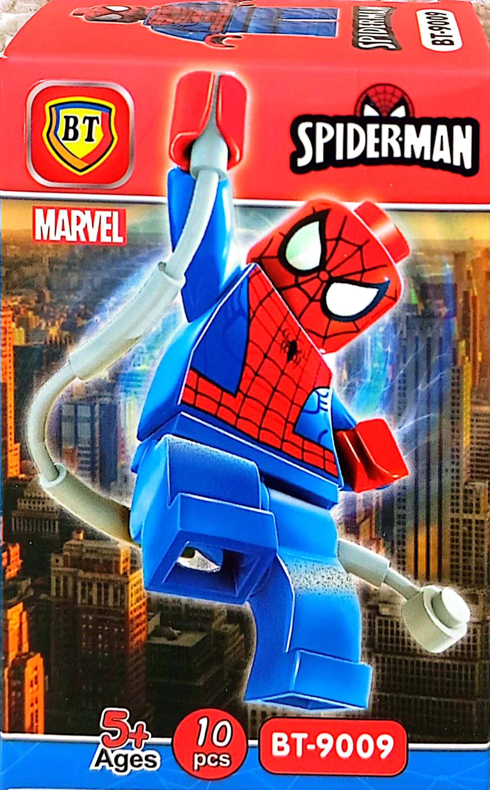 لگو شخصیت Spiderman برندBT - کد 9009