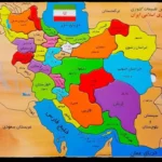 جورچین نقشه ایران