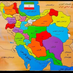 جورچین نقشه ایران
