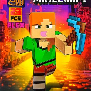 لگوی ماینکرفت ALEX برند TOY STORY با تبر – کد M002