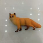 فیگور روباه قرمز بزرگ2 - مارکاتویز