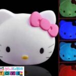چراغ خواب سیلیکونی سر کیتی - کد 8813-مارکاتویز