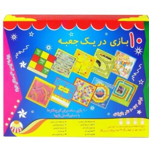 بازی فکری مدل 10 بازی در یک جعبه – تولید جوان
