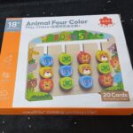 بازی متحرک مهره ها - چهار رنگ حیوانات - کد 754 -مارکاتویز