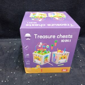 جعبه گنج چوبی - کد R97-مارکاتویز
