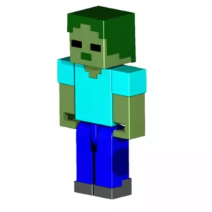 فيگور آدمك ماينكرفت تك جعبه 001 (زامبی)