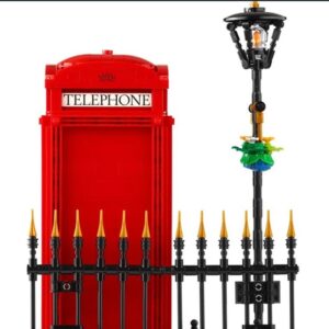 ساختنی 1460 قطعه کیوسک قرمز لندن کد 14607
